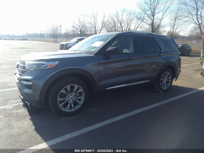 2022 FORD EXPLORER LIMITED VIN: 1FMSK8FH8NGB94155