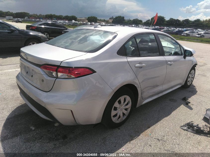 2021 TOYOTA COROLLA L VIN: 5YFDPMAE3MP162280