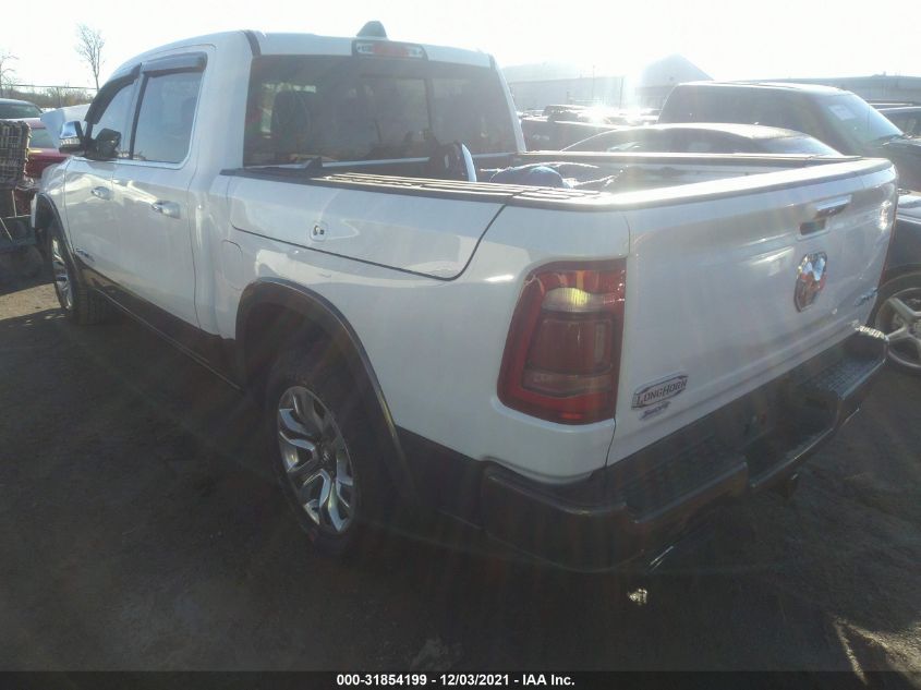 2021 RAM 1500 LONGHORN VIN: 1C6SRFKT1MN501102