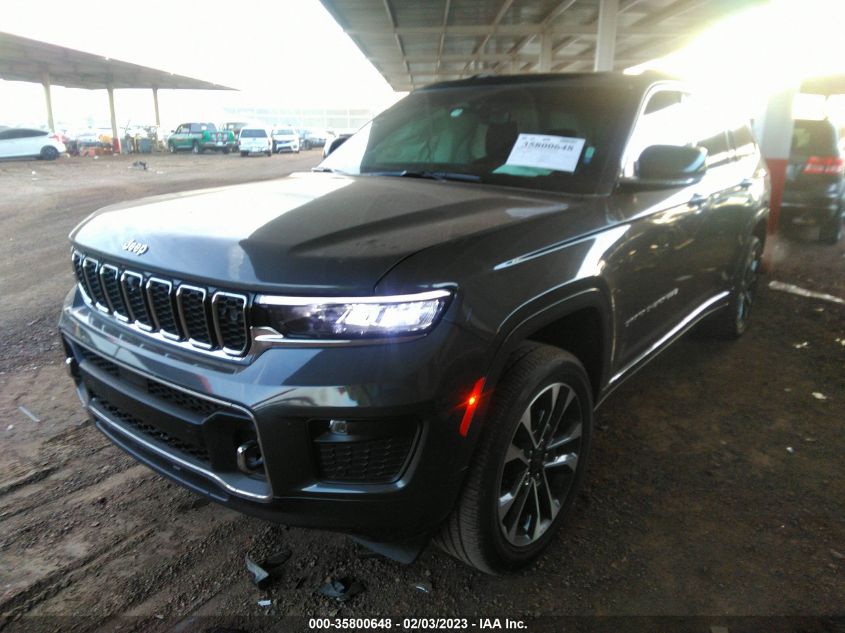 2022 JEEP GRAND CHEROKEE L OVERLAND VIN: 1C4RJJDG9N8556205