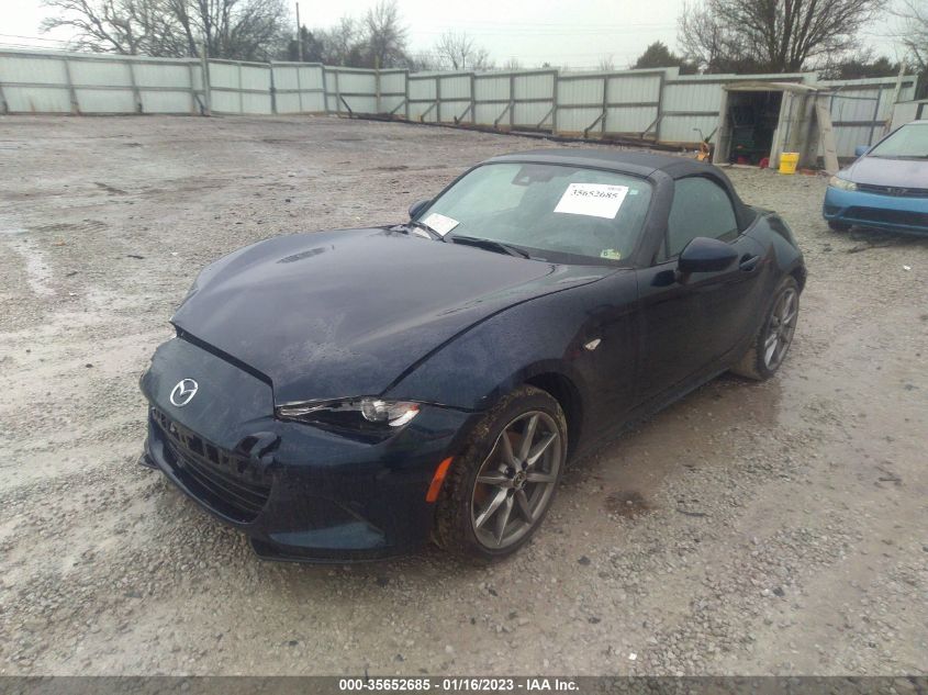 2021 MAZDA MX-5 MIATA GRAND TOURING VIN: JM1NDAD75M0456492