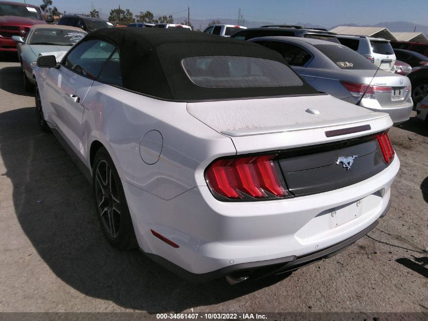 2021 FORD MUSTANG ECOBOOST VIN: 1FATP8UH7M5125308