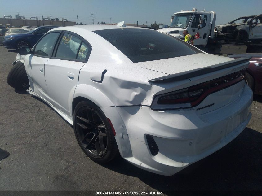 2021 DODGE CHARGER SCAT PACK WIDEBODY VIN: 2C3CDXGJ9MH641212