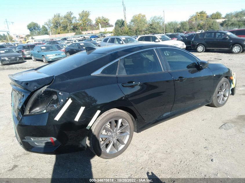 2021 HONDA CIVIC SEDAN EX VIN: 19XFC1F39ME004604