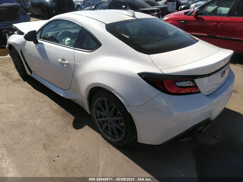 2022 SUBARU BRZ LIMITED VIN: JF1ZDBE16N9703121