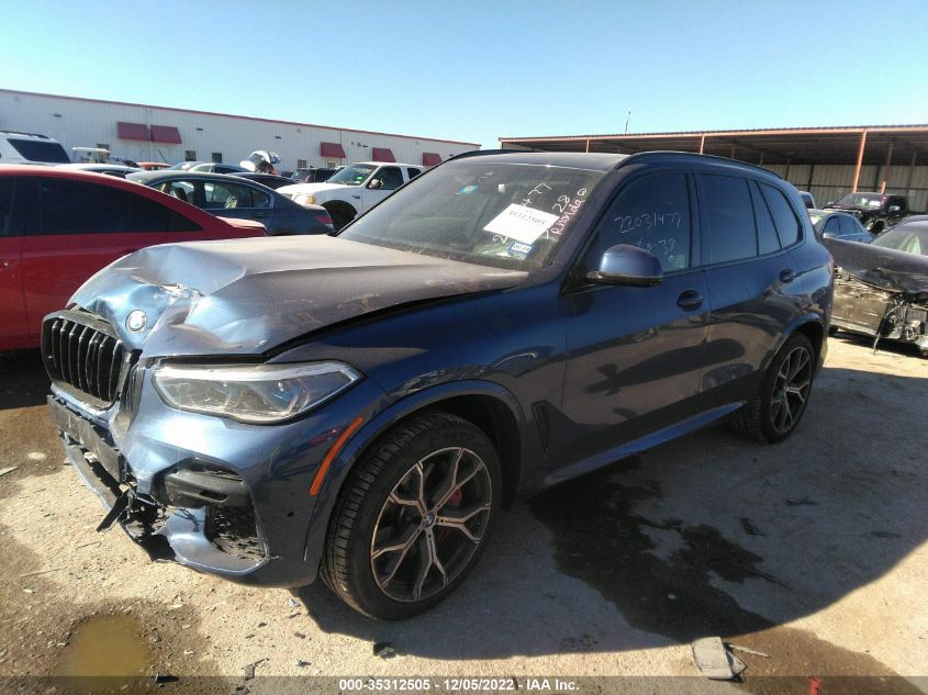 2022 BMW X5 SDRIVE40I VIN: 5UXCR4C06N9M84117