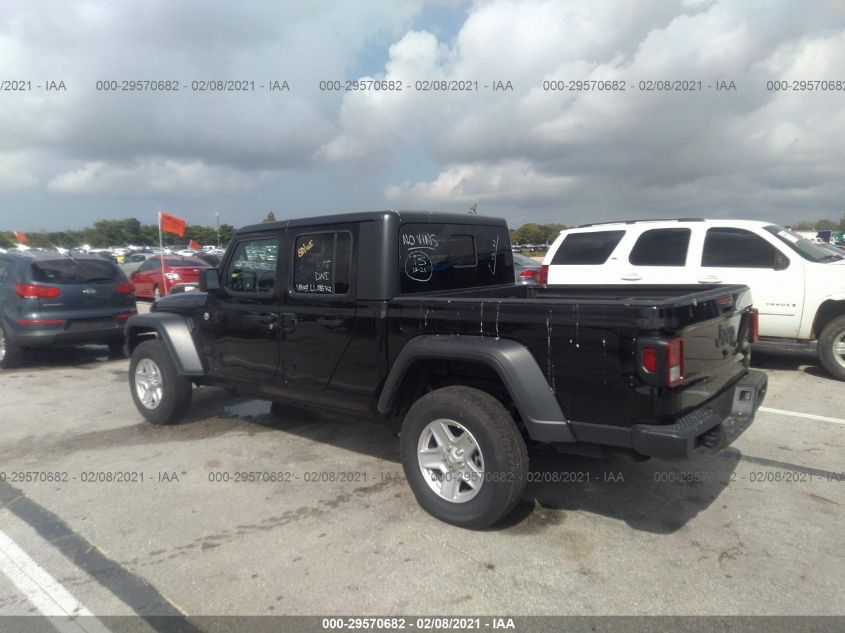 2020 JEEP GLADIATOR SPORT S VIN: 1C6HJTAG5LL186352