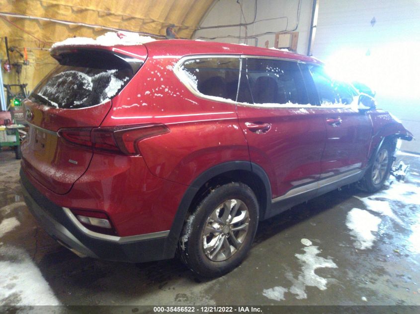 2020 HYUNDAI SANTA FE SEL VIN: 5NMS3CAD7LH233106