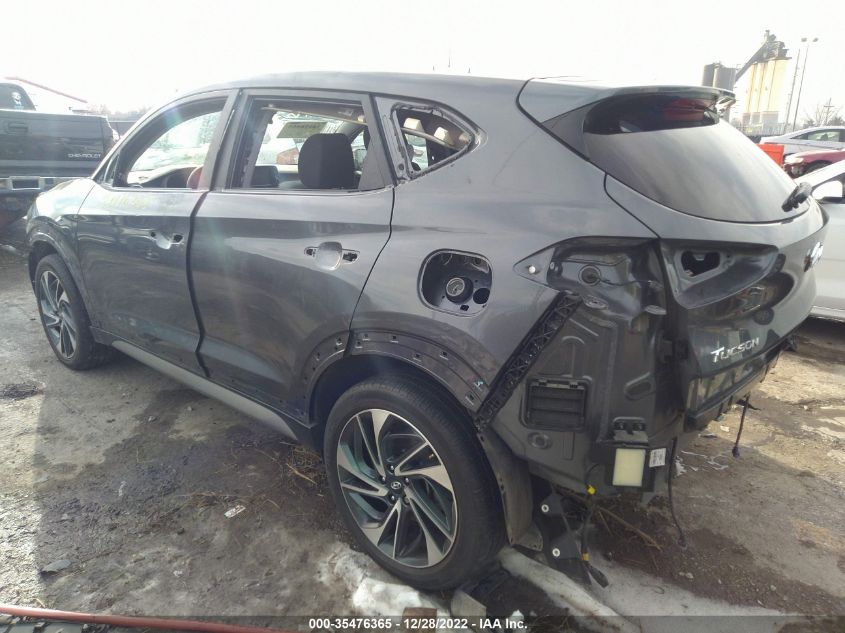 2021 HYUNDAI TUCSON SPORT VIN: KM8J3CAL8MU319193