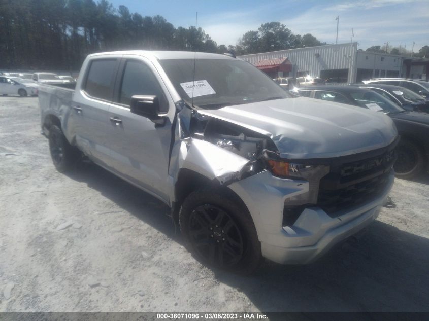 2022 CHEVROLET SILVERADO 1500 CUSTOM VIN: 1GCPDBEK5NZ573035