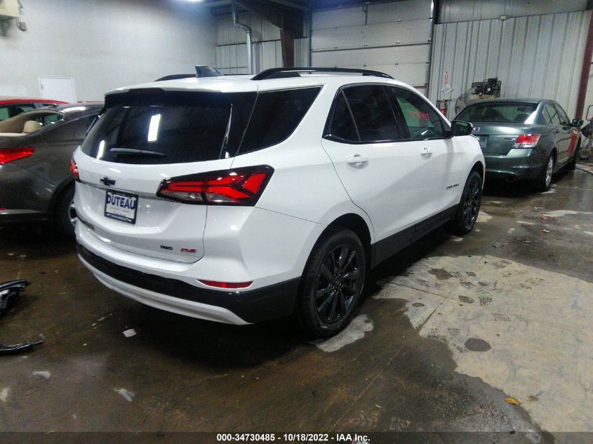 2022 CHEVROLET EQUINOX RS VIN: 3GNAXWEV2NS240665