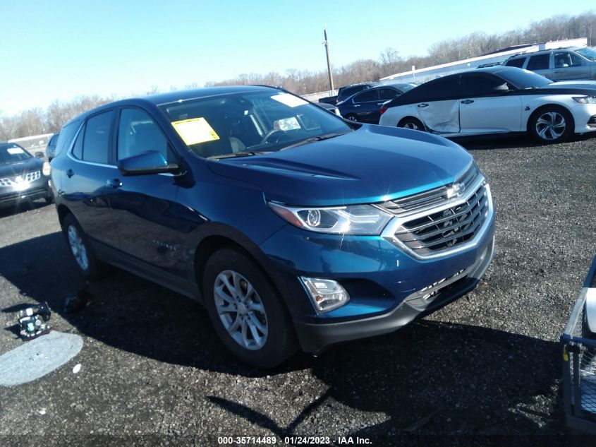 2021 CHEVROLET EQUINOX LT VIN: 3GNAXUEV8ML302227