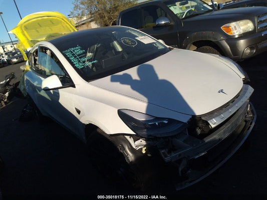 2022 TESLA MODEL Y PERFORMANCE VIN: 7SAYGDEF1NF346265