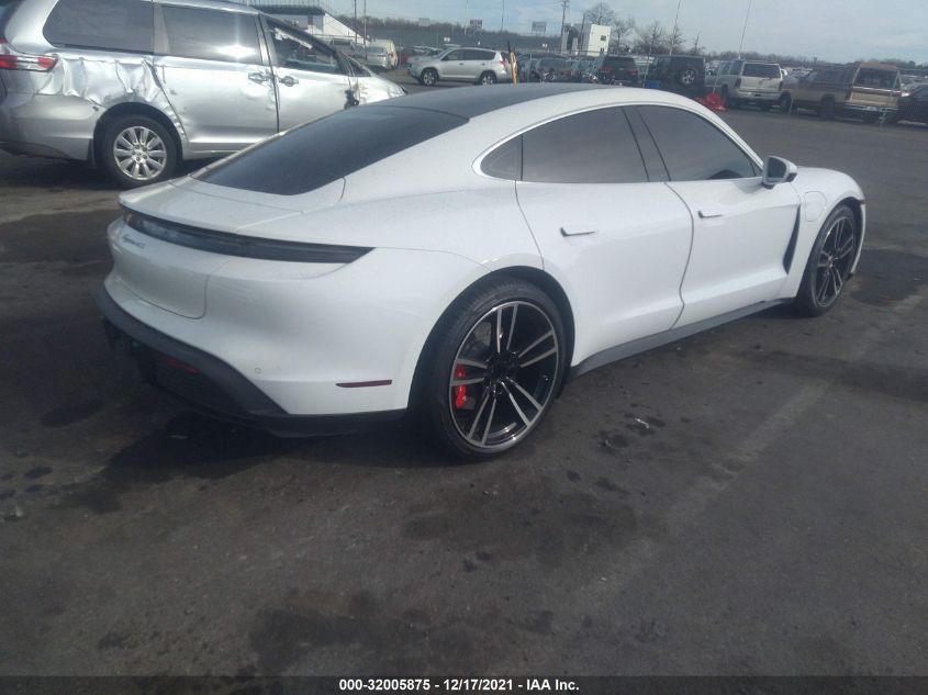 2021 PORSCHE TAYCAN 4S VIN: WP0AB2Y15MSA42295