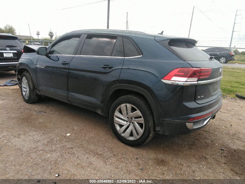 2022 VOLKSWAGEN ATLAS CROSS SPORT 3.6L V6 SE W/TECHNOLOGY VIN: 1V2KE2CA4NC209448