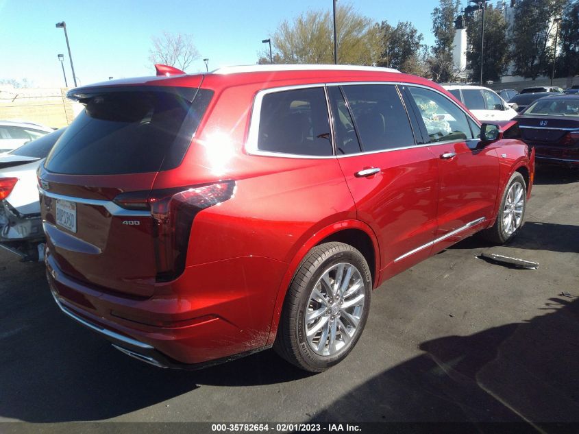 2021 CADILLAC XT6 PREMIUM LUXURY VIN: 1GYKPCRS1MZ155453