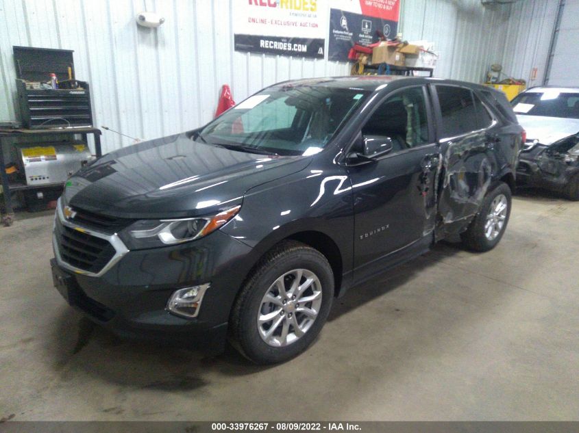 2021 CHEVROLET EQUINOX LT VIN: 3GNAXUEV8ML386243