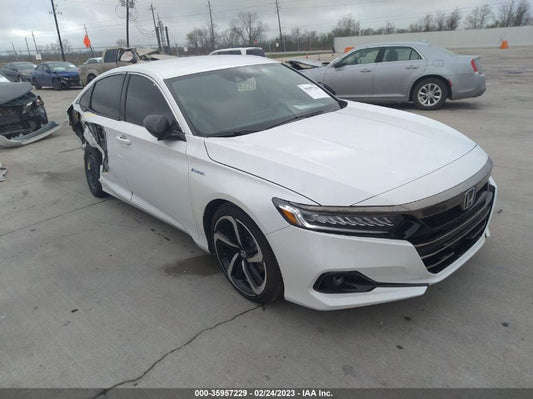 2022 HONDA ACCORD HYBRID SPORT VIN: 1HGCV3F24NA042117