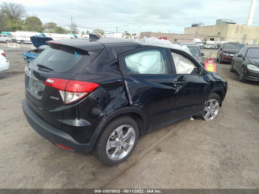 2021 HONDA HR-V LX VIN: 3CZRU6H39MM752693