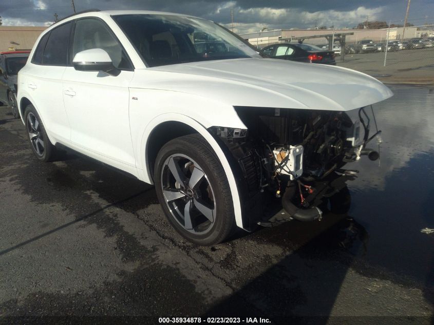 2022 AUDI Q5 S LINE PREMIUM PLUS VIN: WA1EAAFY7N2055492
