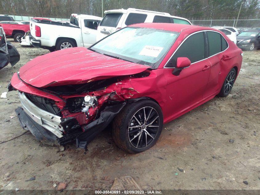2022 TOYOTA CAMRY SE VIN: 4T1G11AK7NU009565