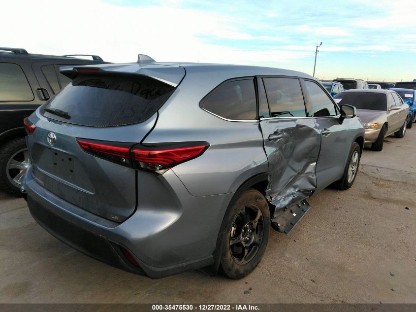 2021 TOYOTA HIGHLANDER L/LE VIN: 5TDZZRAH9MS032857