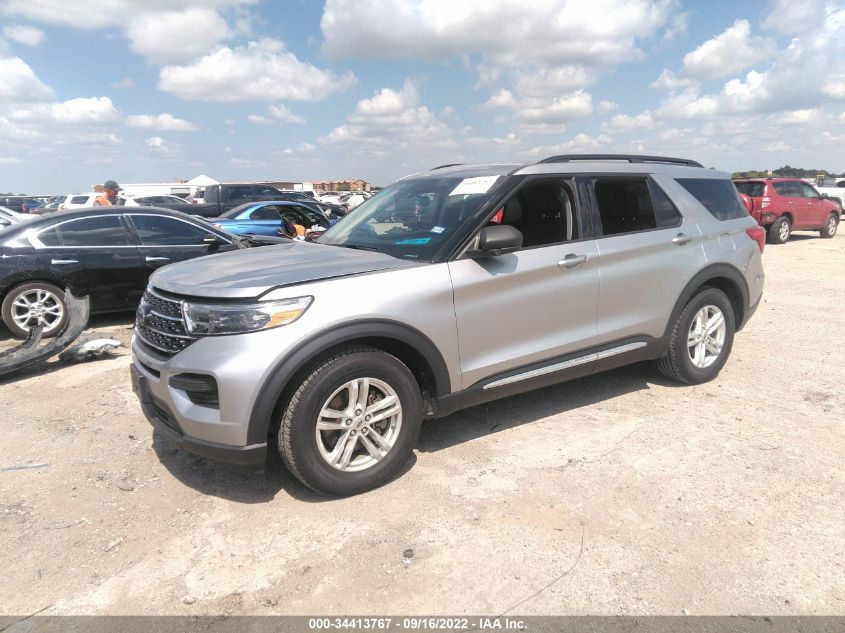 2020 FORD EXPLORER XLT VIN: 1FMSK7DH6LGC58848