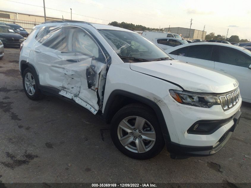 2022 JEEP COMPASS LATITUDE VIN: 3C4NJCBB0NT174924