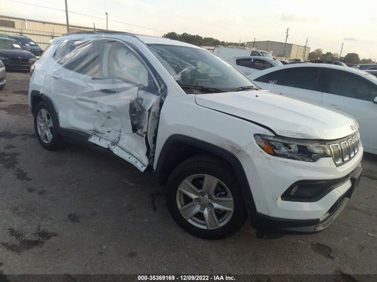 2022 JEEP COMPASS LATITUDE VIN: 3C4NJCBB0NT174924