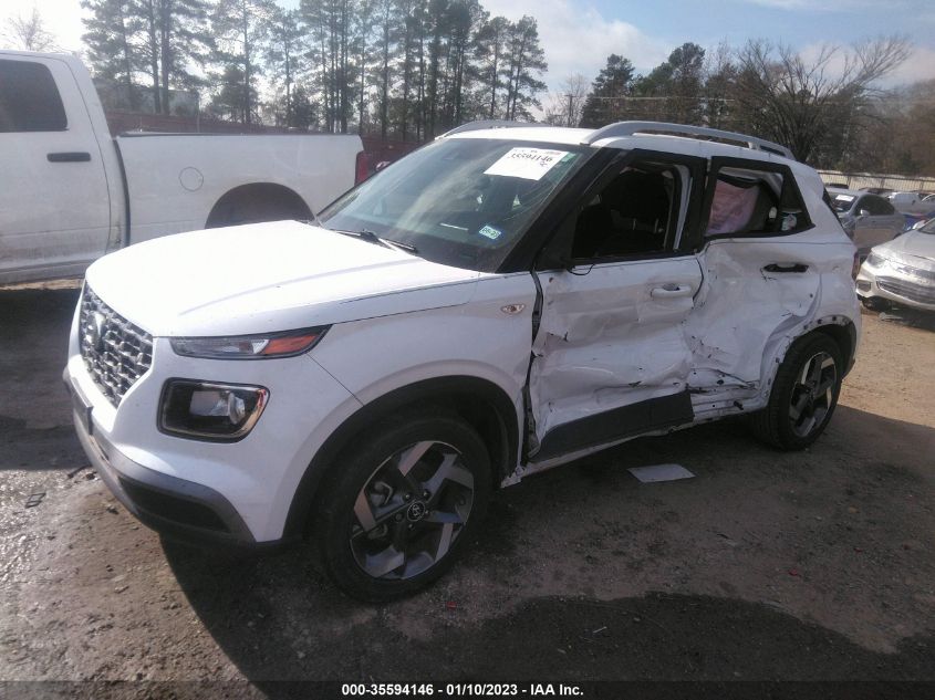 2021 HYUNDAI VENUE SEL VIN: KMHRC8A35MU100112
