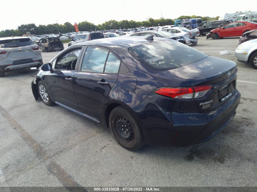2020 TOYOTA COROLLA LE VIN: 5YFEPRAE9LP085043