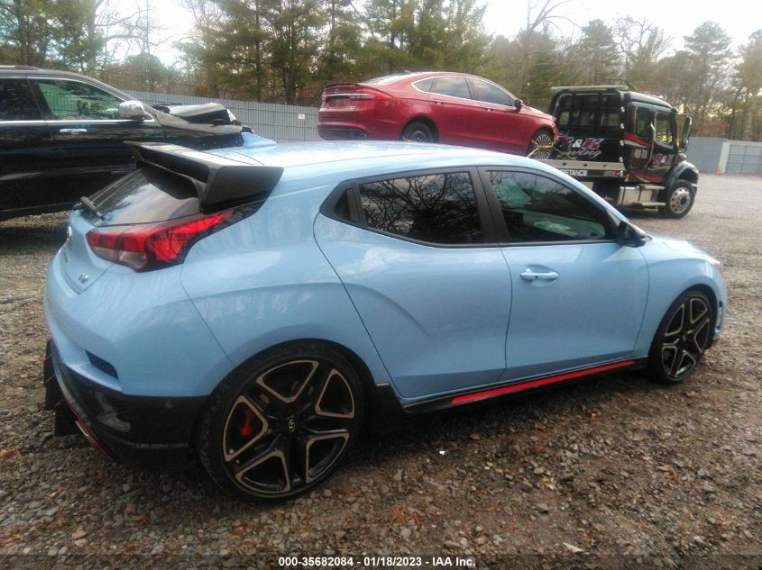 2021 HYUNDAI VELOSTER N VIN: KMHT36AH3MU009328