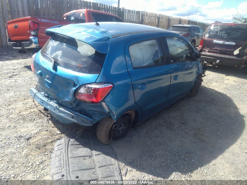 2021 MITSUBISHI MIRAGE ES/LE/CARBONITE EDITION VIN: ML32AUHJ3MH002460