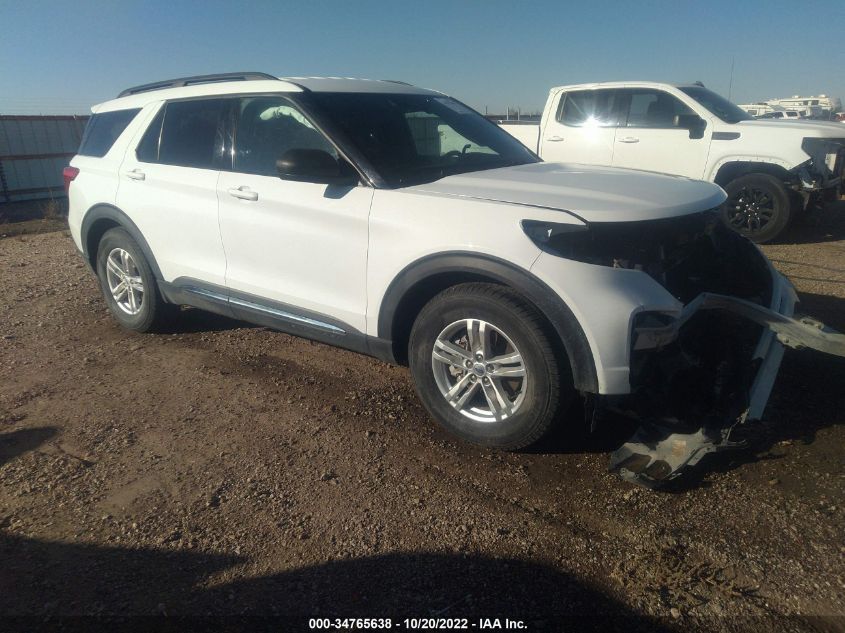 2020 FORD EXPLORER XLT VIN: 1FMSK7DH6LGA26654