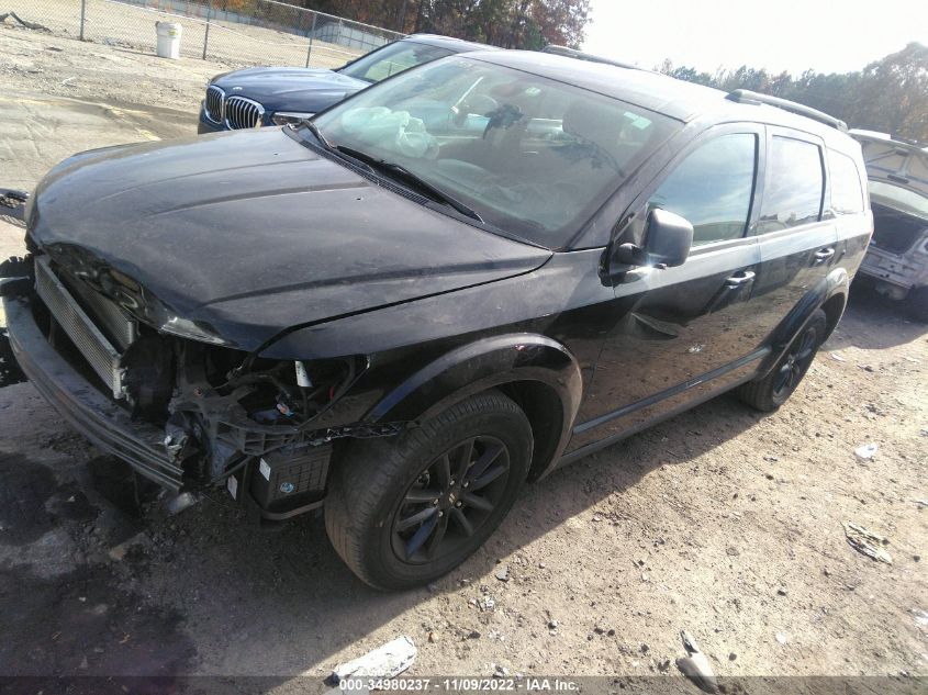 2020 DODGE JOURNEY SE VALUE VIN: 3C4PDCAB8LT180775