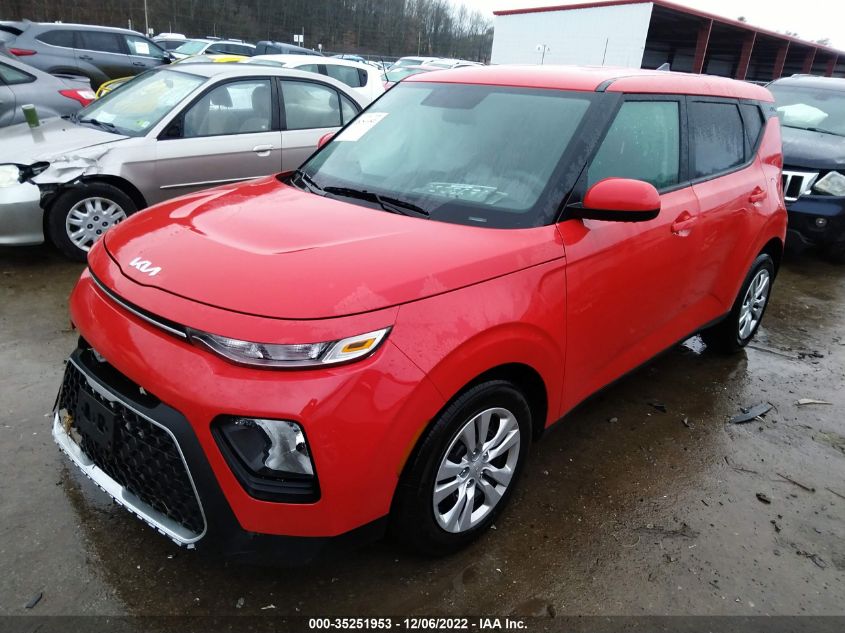 2022 KIA SOUL LX VIN: KNDJ23AU5N7183041