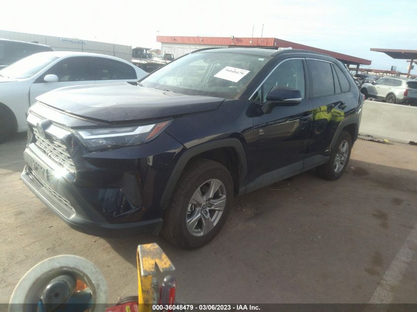2022 TOYOTA RAV4 HYBRID XLE VIN: 2T3RWRFV5NW134695