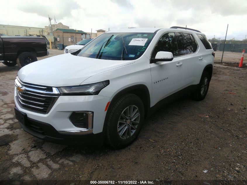 2023 CHEVROLET TRAVERSE LT CLOTH VIN: 1GNEVGKWXPJ137881