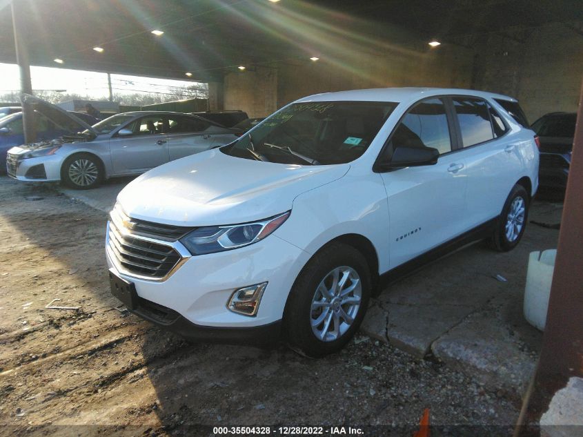 2020 CHEVROLET EQUINOX LS VIN: 2GNAXHEV6L6101162