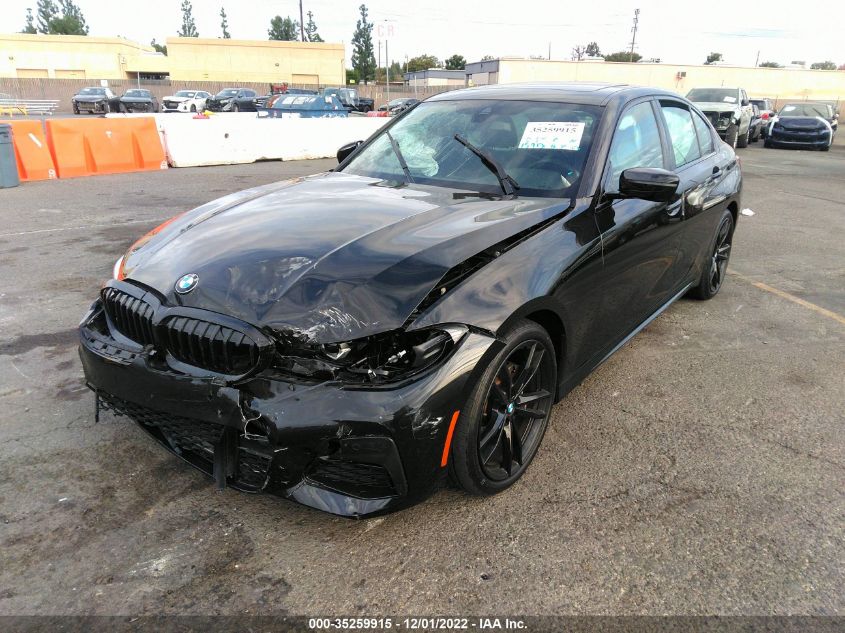 2021 BMW 3 SERIES 330I VIN: 3MW5R1J0XM8C10226