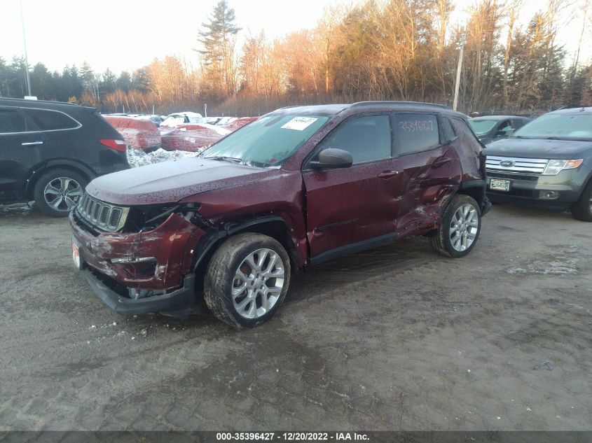 2021 JEEP COMPASS 80TH ANNIVERSARY VIN: 3C4NJDBB8MT598078