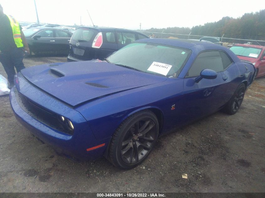 2022 DODGE CHALLENGER R/T SCAT PACK VIN: 2C3CDZFJ6NH140504