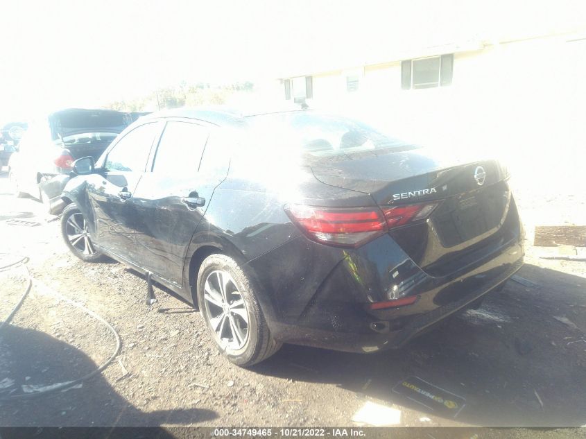 2021 NISSAN SENTRA SV VIN: 3N1AB8CV3MY262744