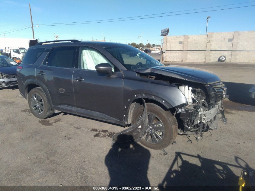 2022 NISSAN PATHFINDER SV VIN: 5N1DR3BC5NC218761