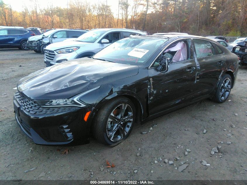 2022 KIA K5 EX VIN: 5XXG34J29NG094348
