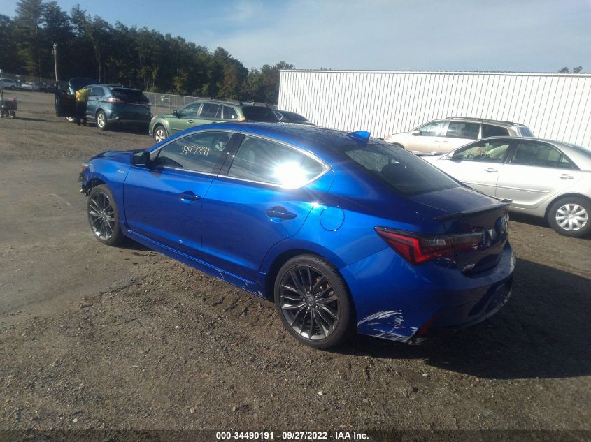 2021 ACURA ILX PACKAGE VIN: 19UDE2F8XMA004974