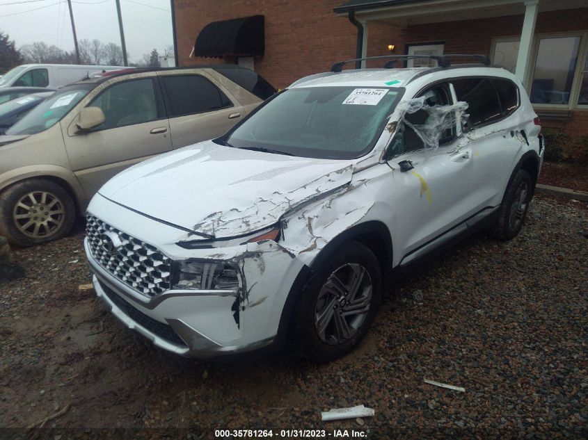 2022 HYUNDAI SANTA FE SEL VIN: 5NMS24AJ6NH480697