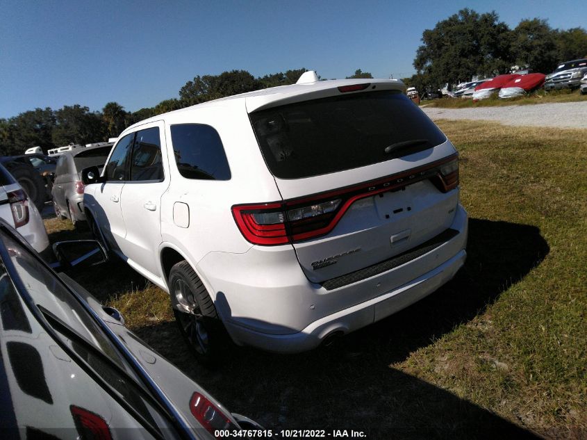 2020 DODGE DURANGO GT PLUS VIN: 1C4RDHDG7LC145816