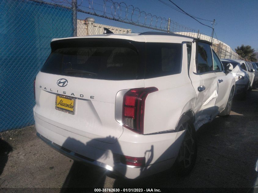 2021 HYUNDAI PALISADE CALLIGRAPHY VIN: KM8R74HE8MU304486