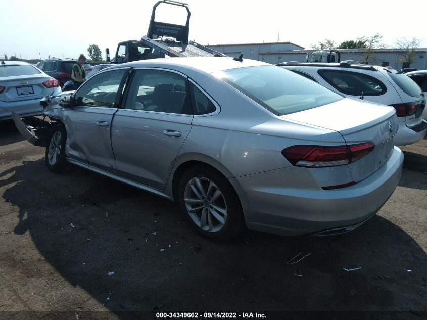 2020 VOLKSWAGEN PASSAT 2.0T SE VIN: 1VWSA7A30LC014262